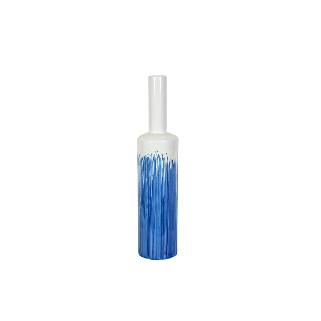 Vase décoratif en céramique pour intérieur - 15 x 15 x 40