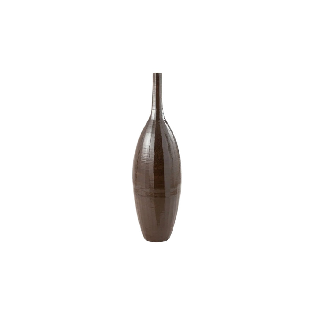 Vase décoratif pour intérieur en céramique - 12 x 12 x 50
