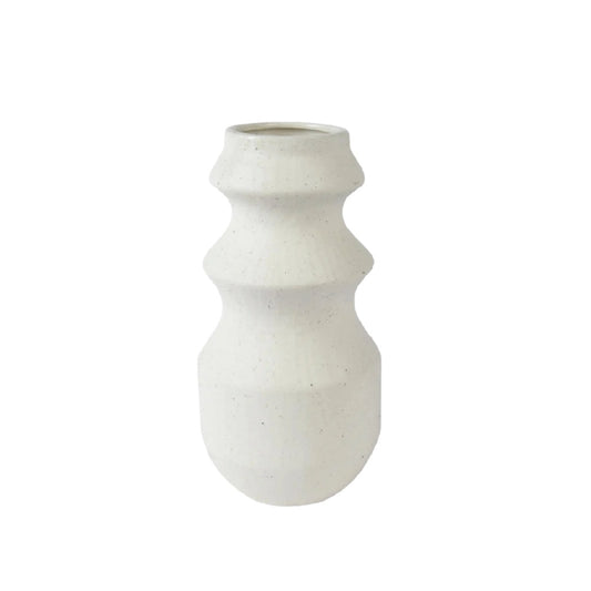 Vase en céramique pour décoration intérieure - 12 x 12 x 25